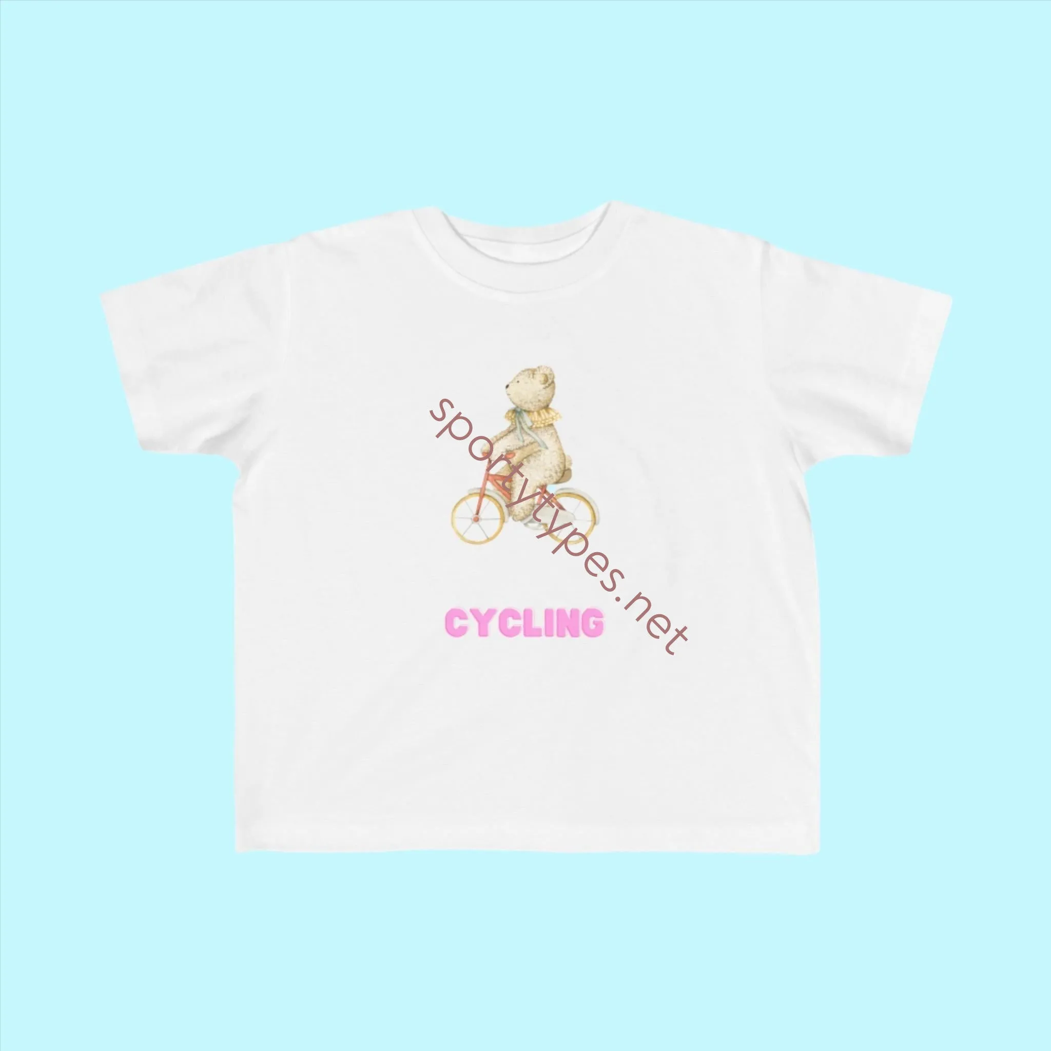 Toddler Cycling Fan Jersey T-Shirt