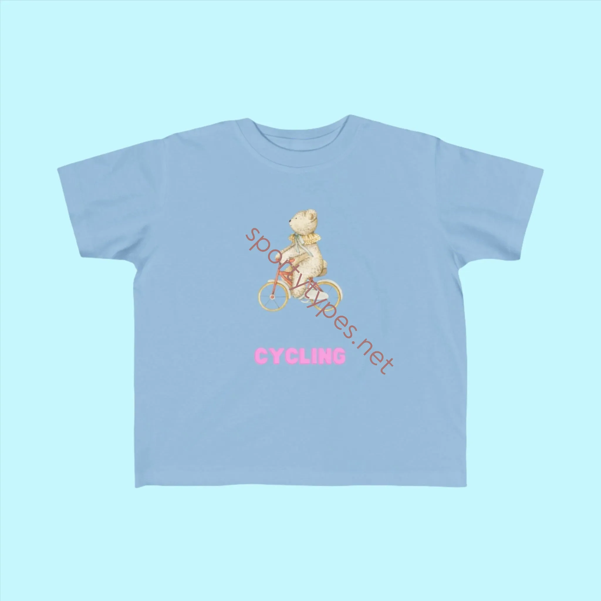 Toddler Cycling Fan Jersey T-Shirt