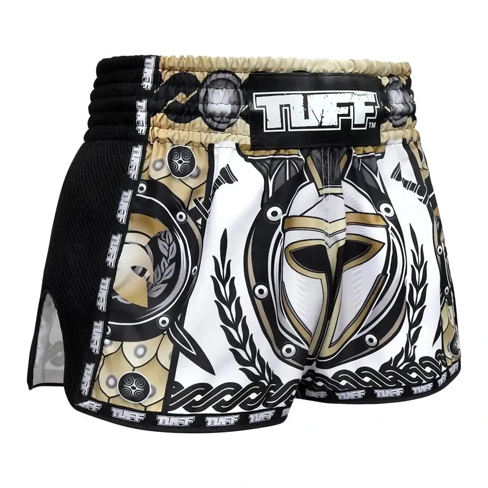 TUFF Retro Style Shorts - Golden Gladiator
