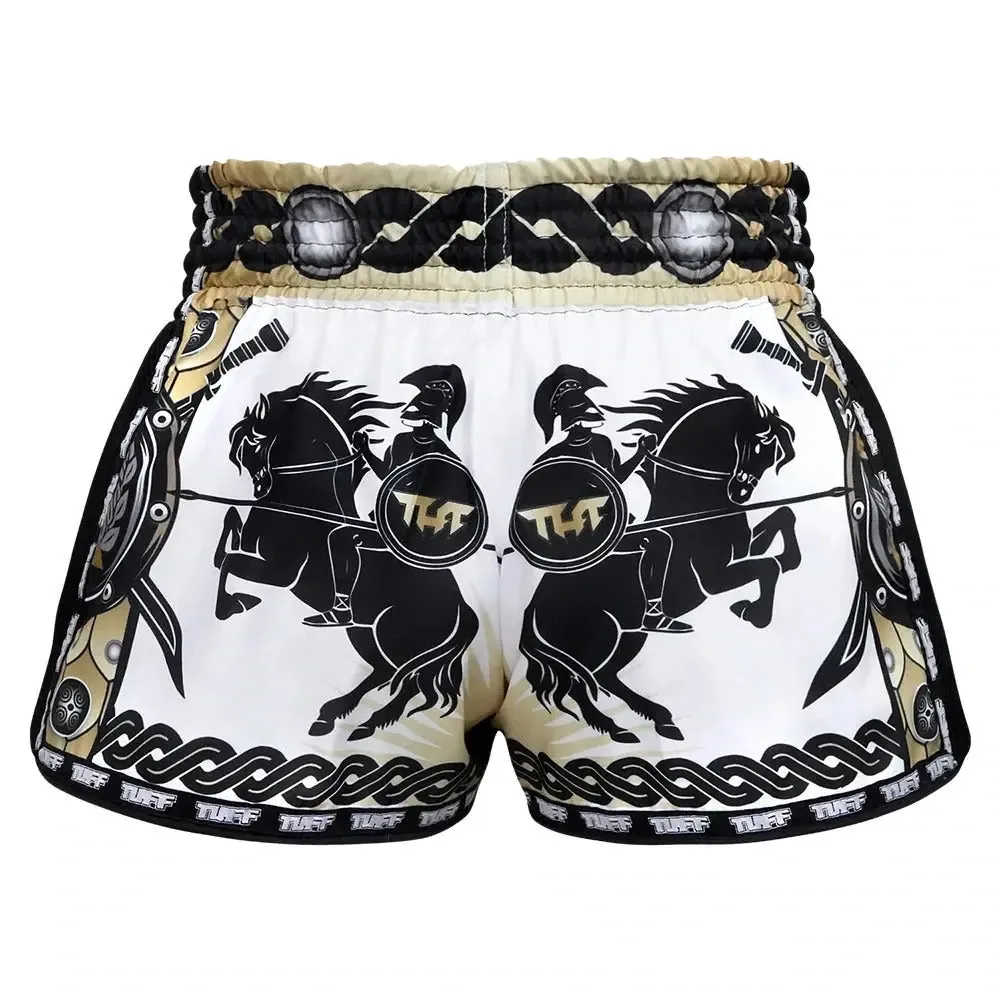 TUFF Retro Style Shorts - Golden Gladiator