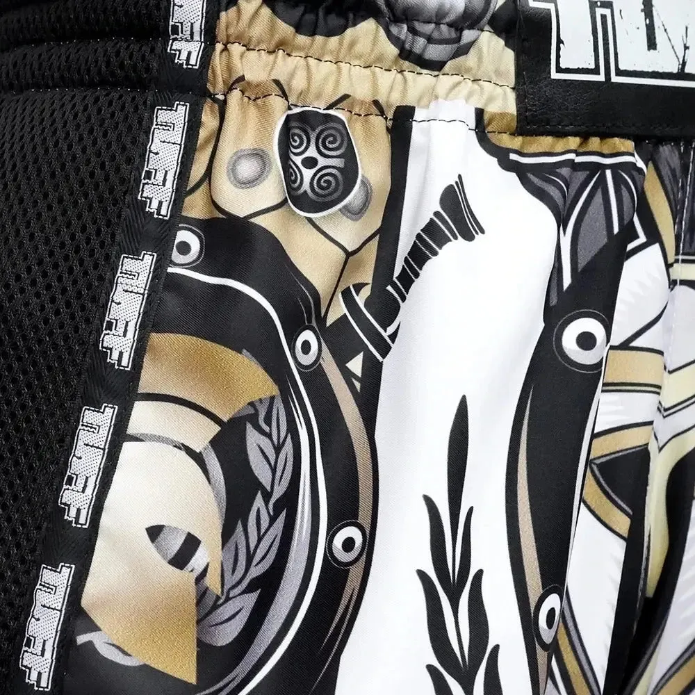 TUFF Retro Style Shorts - Golden Gladiator