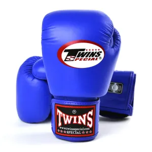 Twins BGVL3 Velcro Boxing Gloves Blue