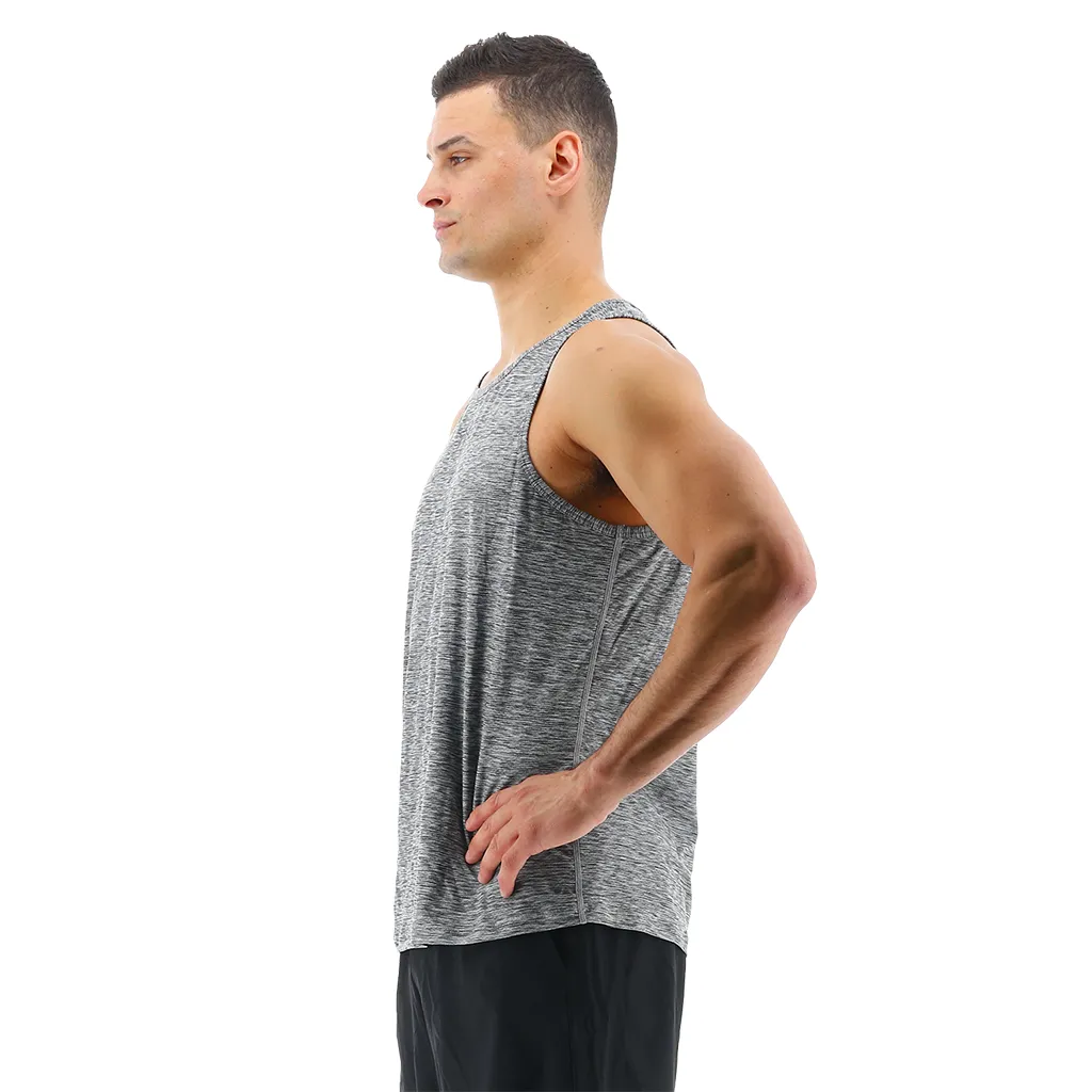 TYR Men's Heather Grey Airtec Tank