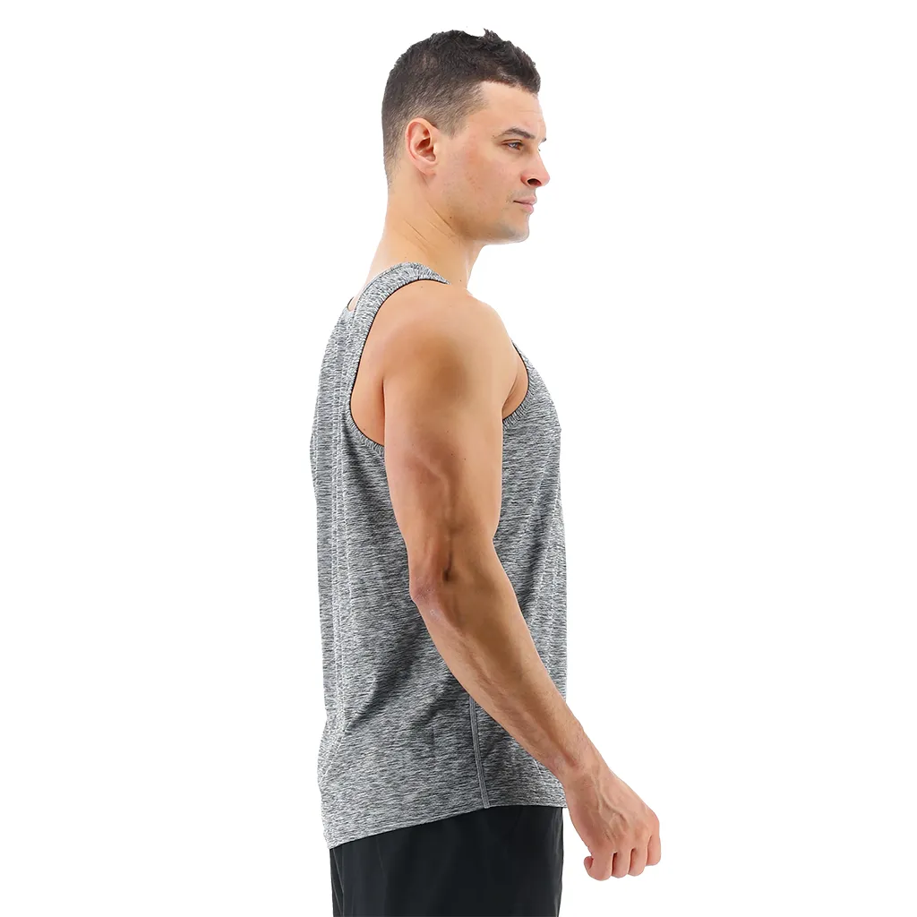 TYR Men's Heather Grey Airtec Tank