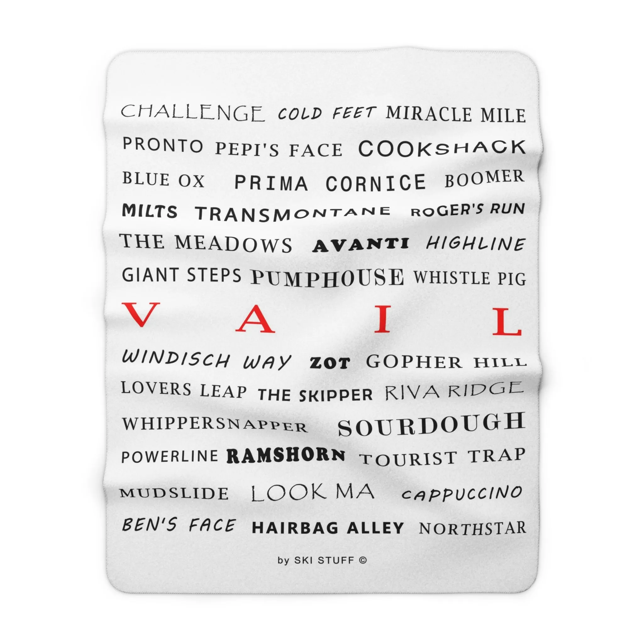 Vail, Colorado - Fleece Blanket