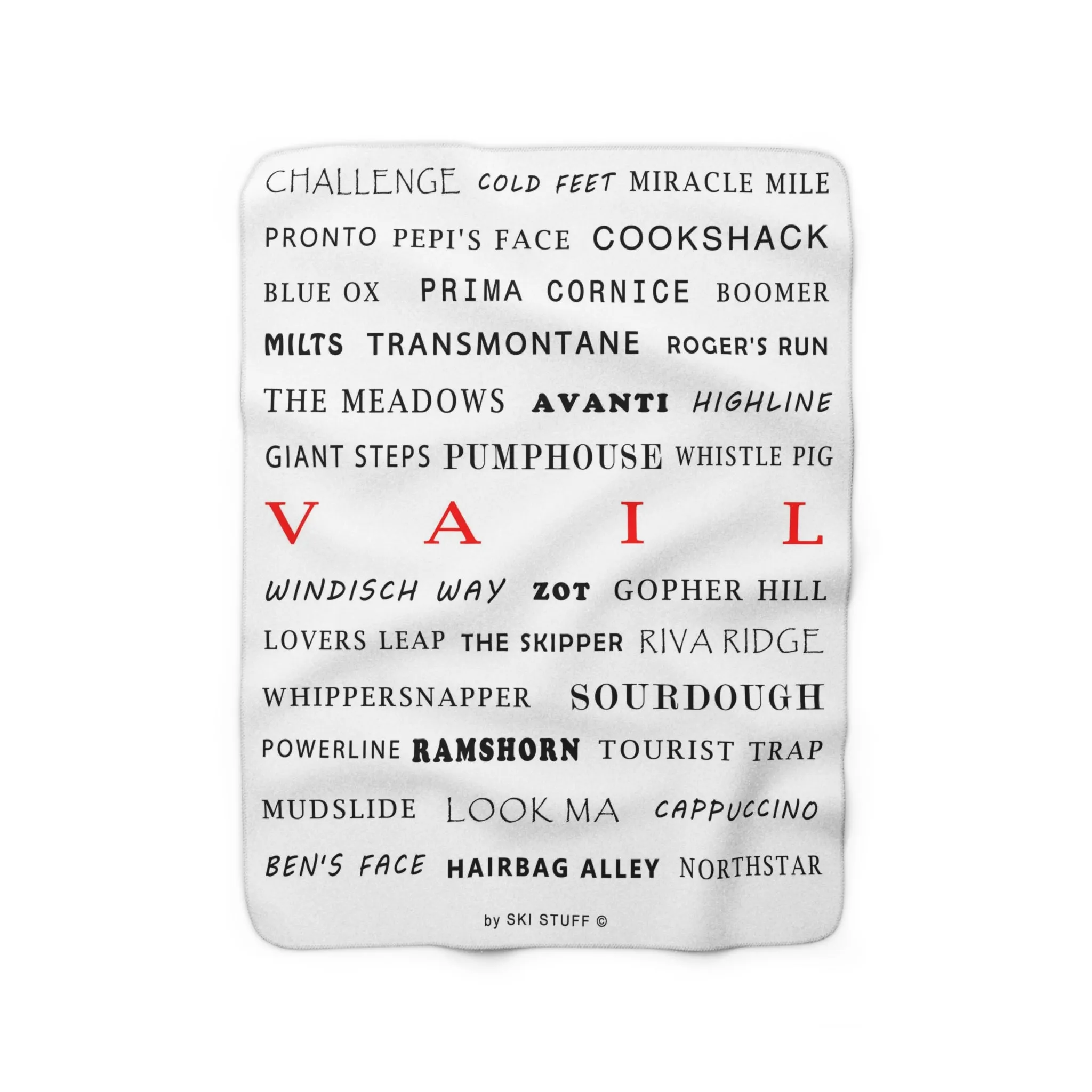 Vail, Colorado - Fleece Blanket