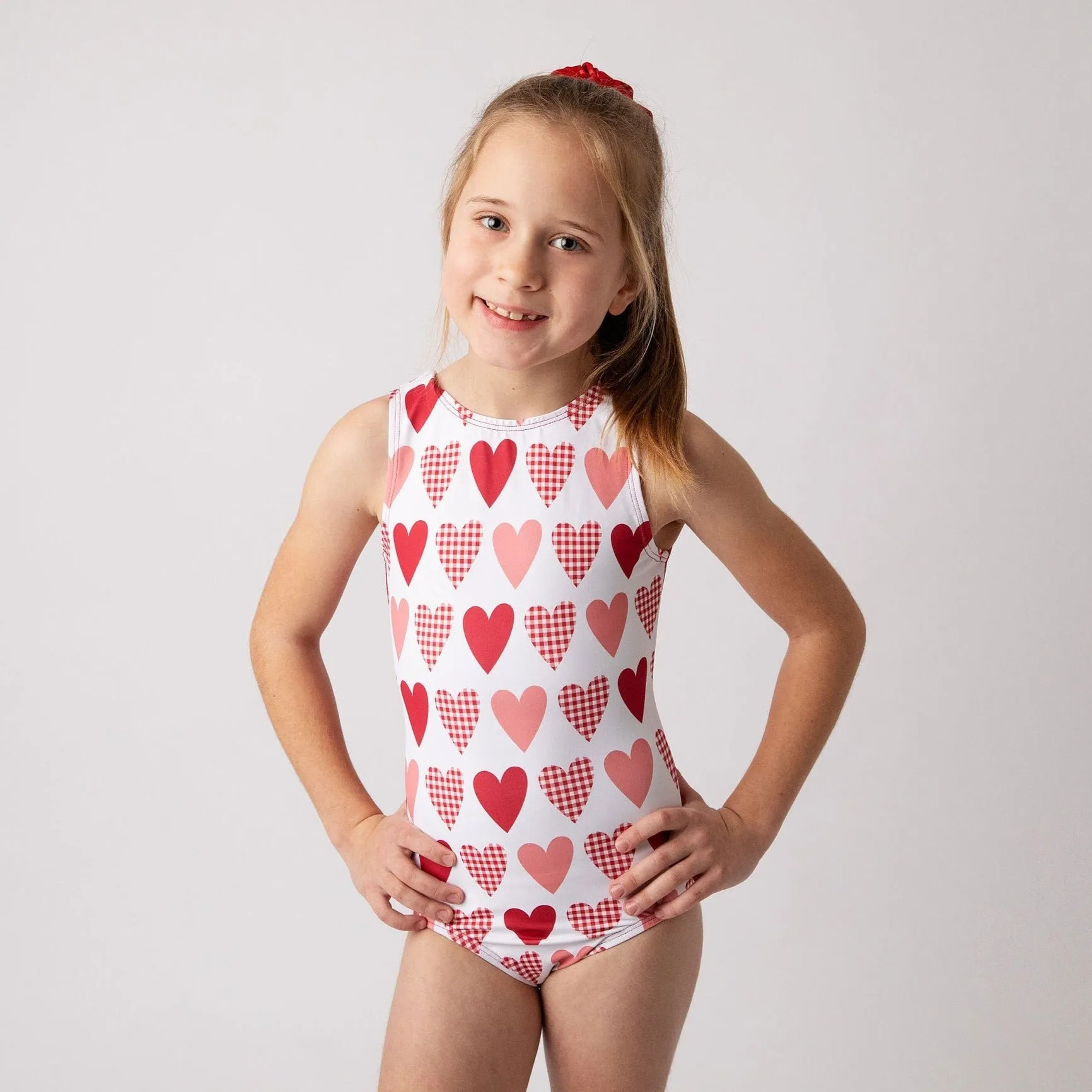 Valentine's Day Hearts Leotard