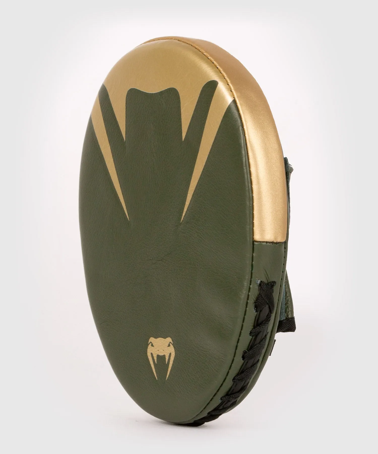 Venum Pro Boxing Flat Punch Mitts - Khaki/Gold