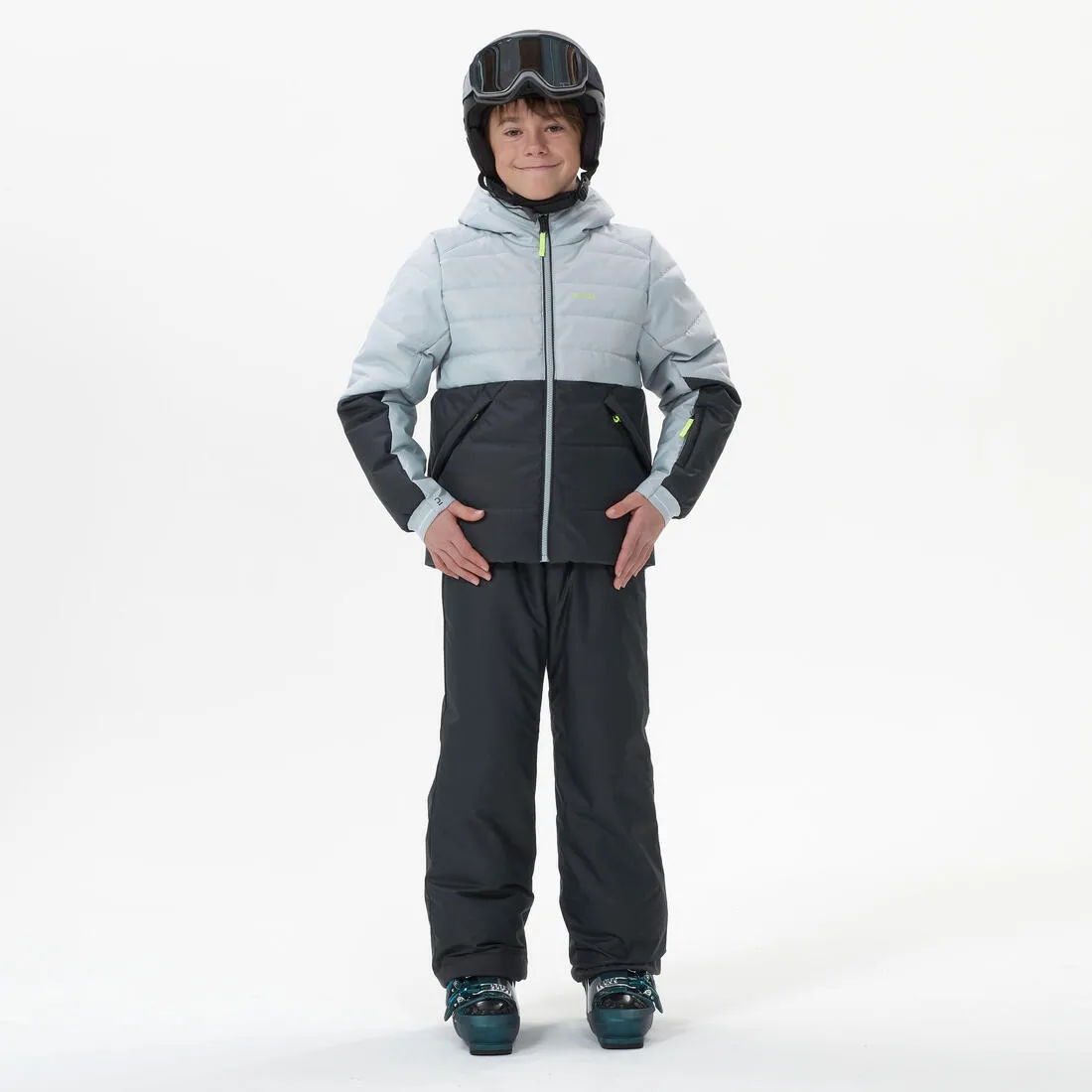 Very warm and waterproof children's padded ski jacket 180 WARM