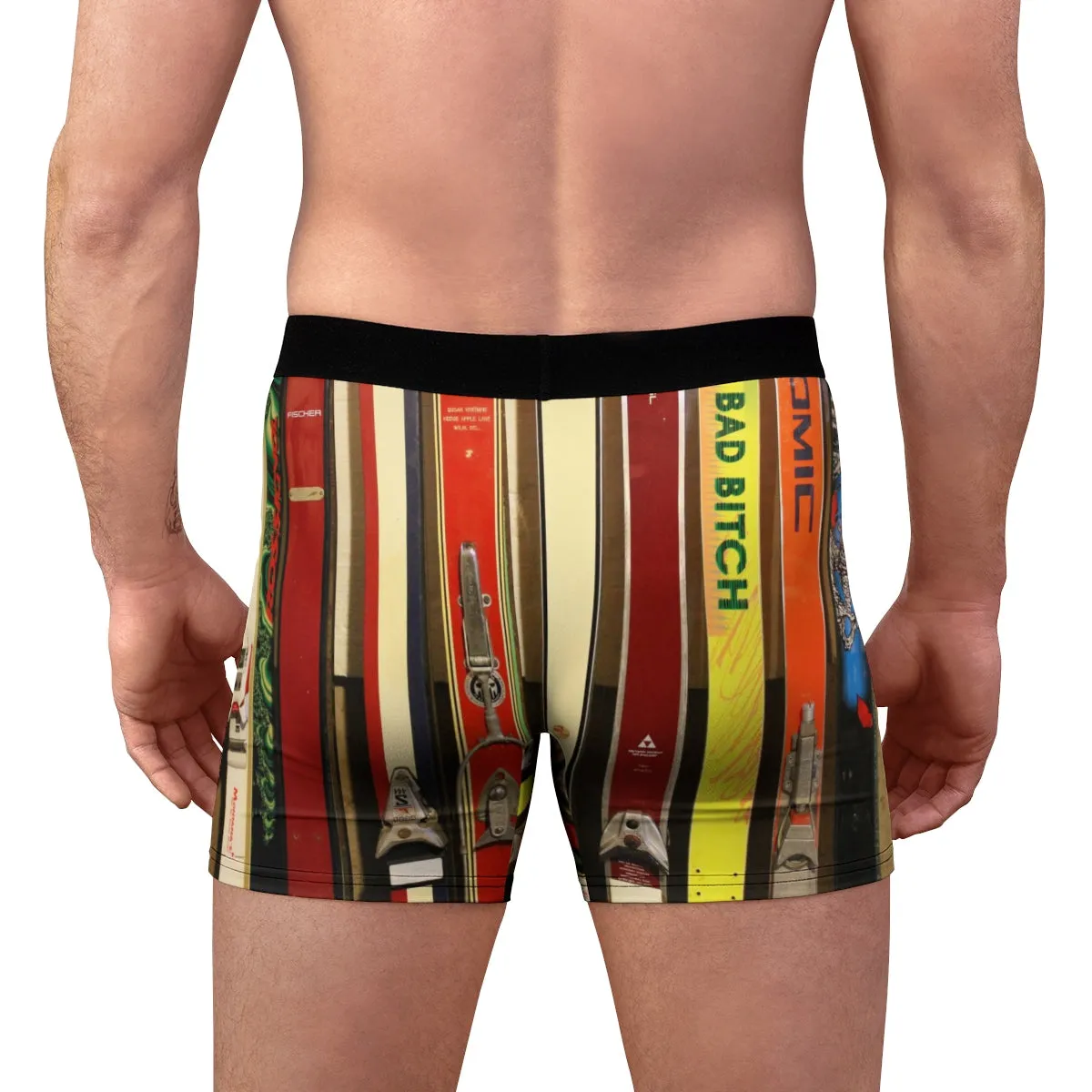 Vintage Skis - Men's Boxer Briefs