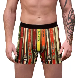 Vintage Skis - Men's Boxer Briefs