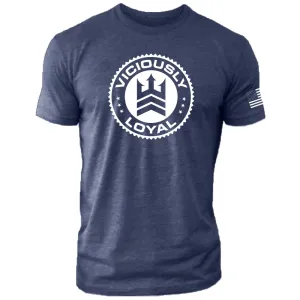 VL Medallion Tee - NAVY