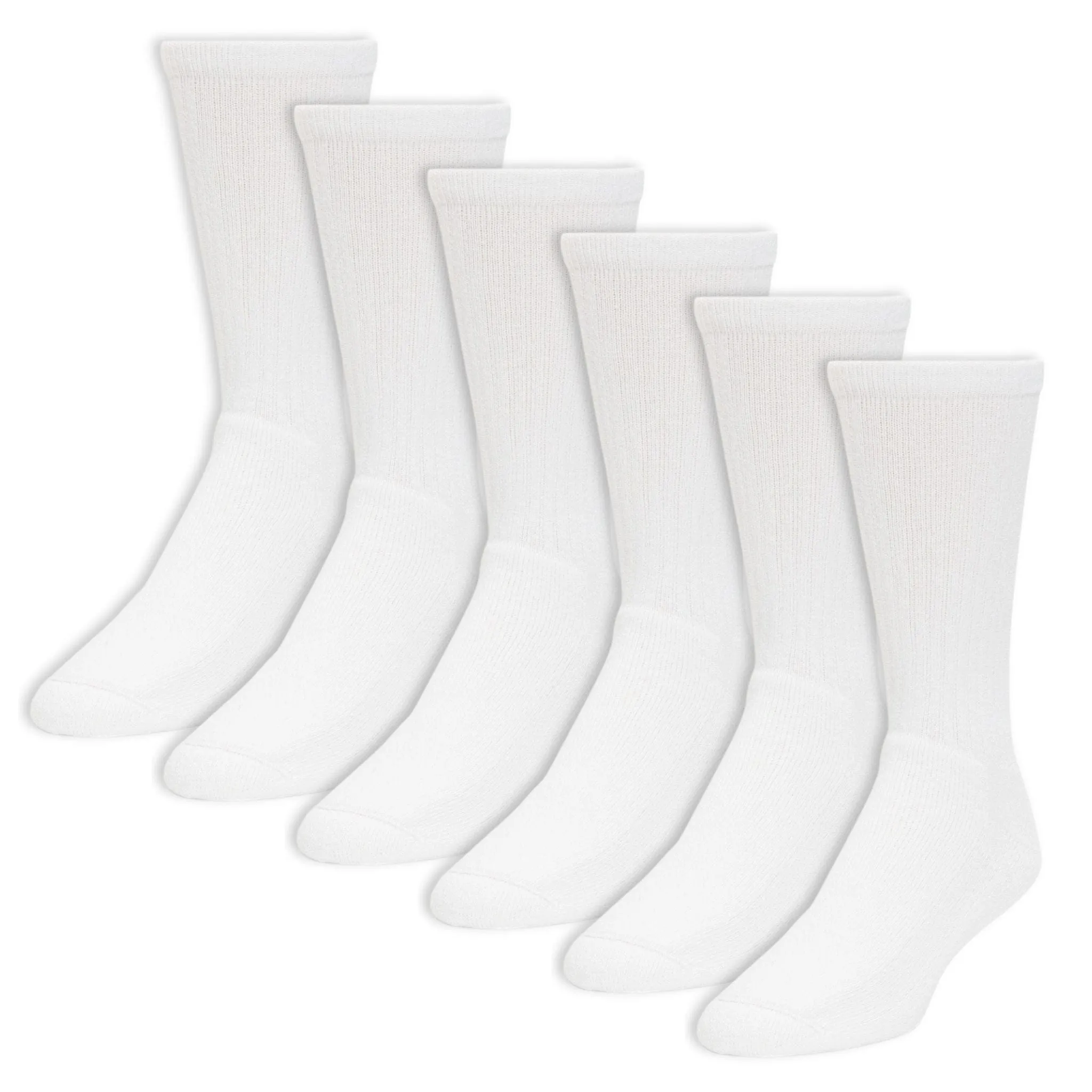 Wigwam Super 60 Crew 6-Pack Midweight Cotton Socks