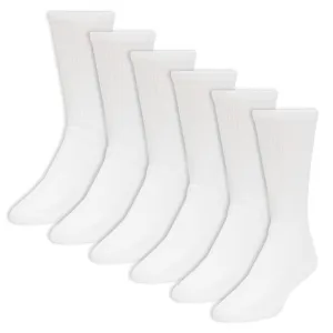 Wigwam Super 60 Crew 6-Pack Midweight Cotton Socks