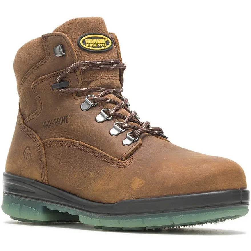 Wolverine Men's I-90 Durashocks 6" Soft Toe WP 200G Ins Work Boot -Stone- W03226