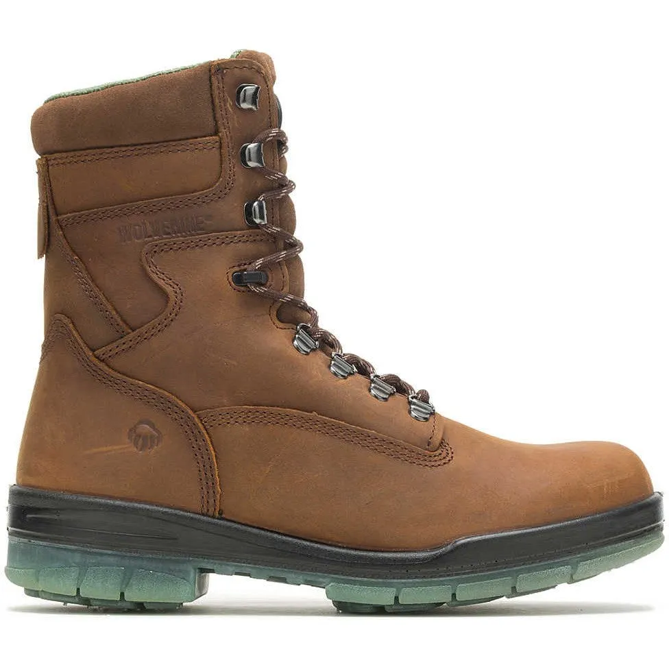 Wolverine Men's I-90 Durashocks 8" Soft Toe WP 200G Ins Work Boot -Stone- W03238
