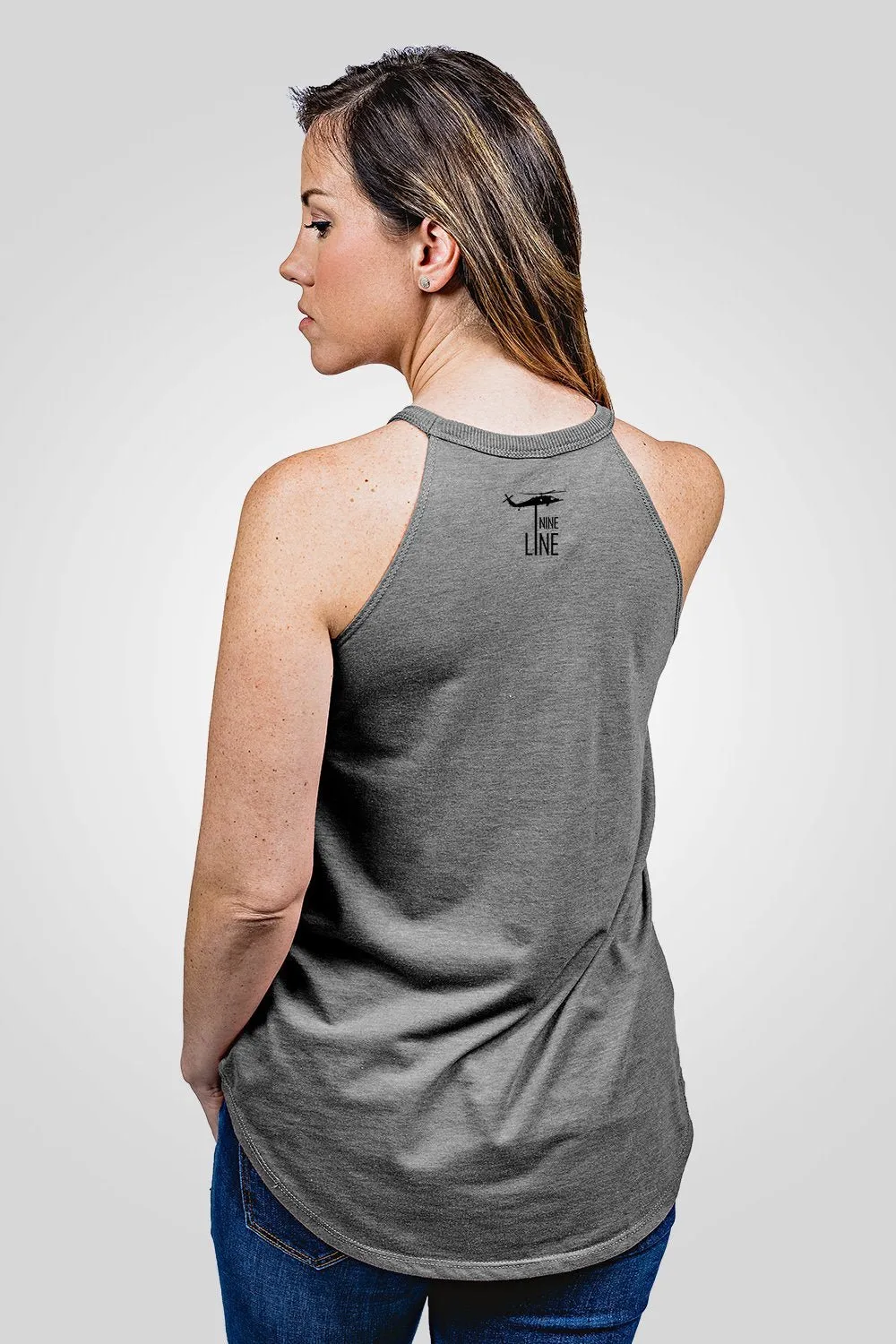 Women's Halter Tank - Strong Women