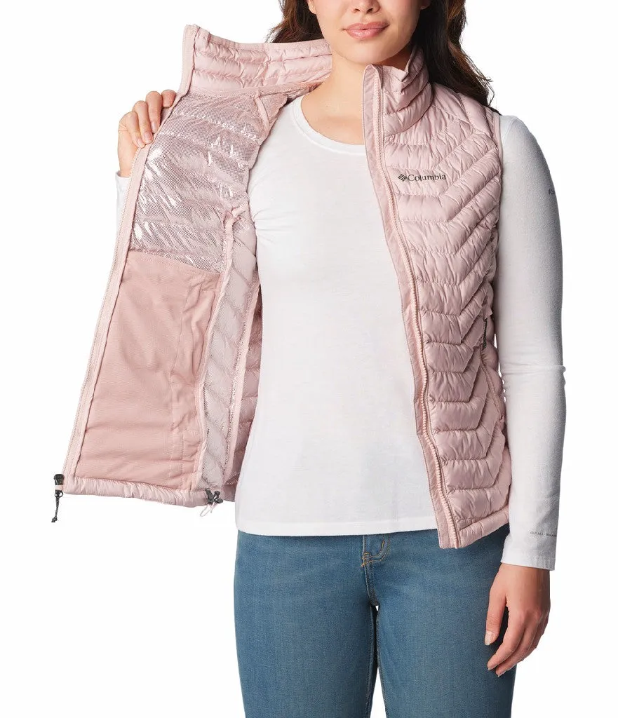 WOMEN'S POWDER LITE VEST - DUSTY PINK