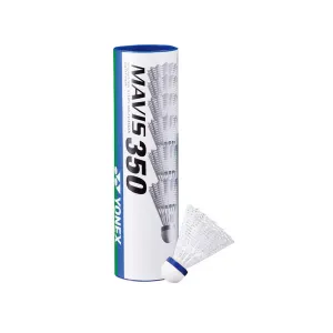 Yonex Mavis 350 Nylon Badminton Shuttlecocks (White)