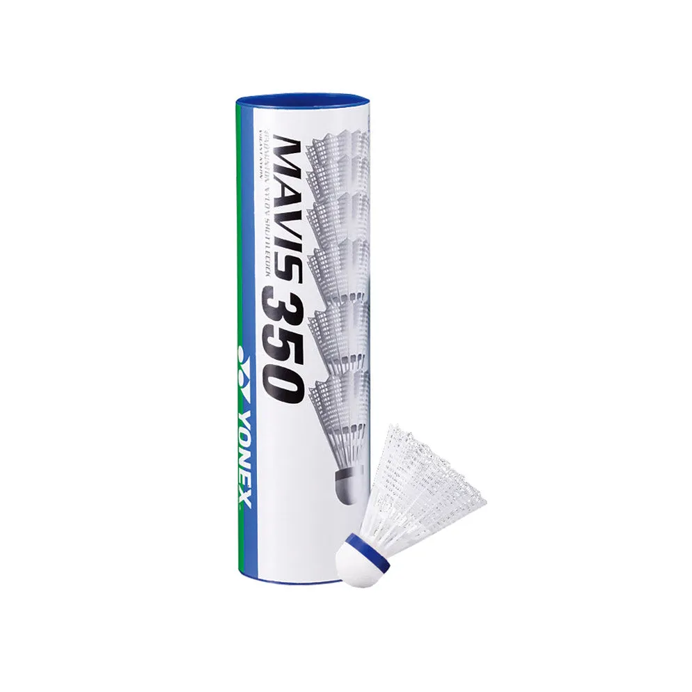 Yonex Mavis 350 Nylon Badminton Shuttlecocks (White)