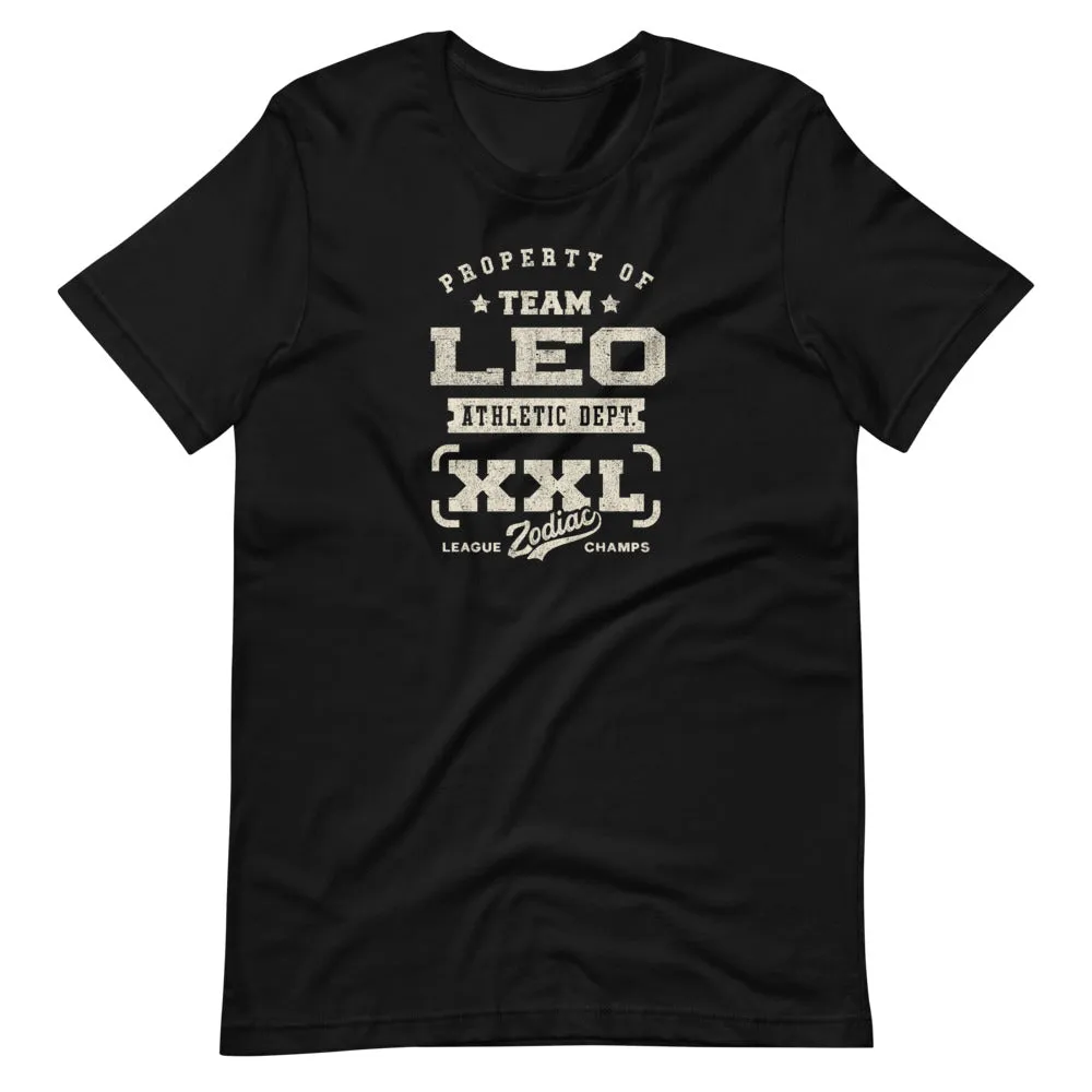 Zodiac Leo Athletic Dept. Short-Sleeve Unisex T-Shirt