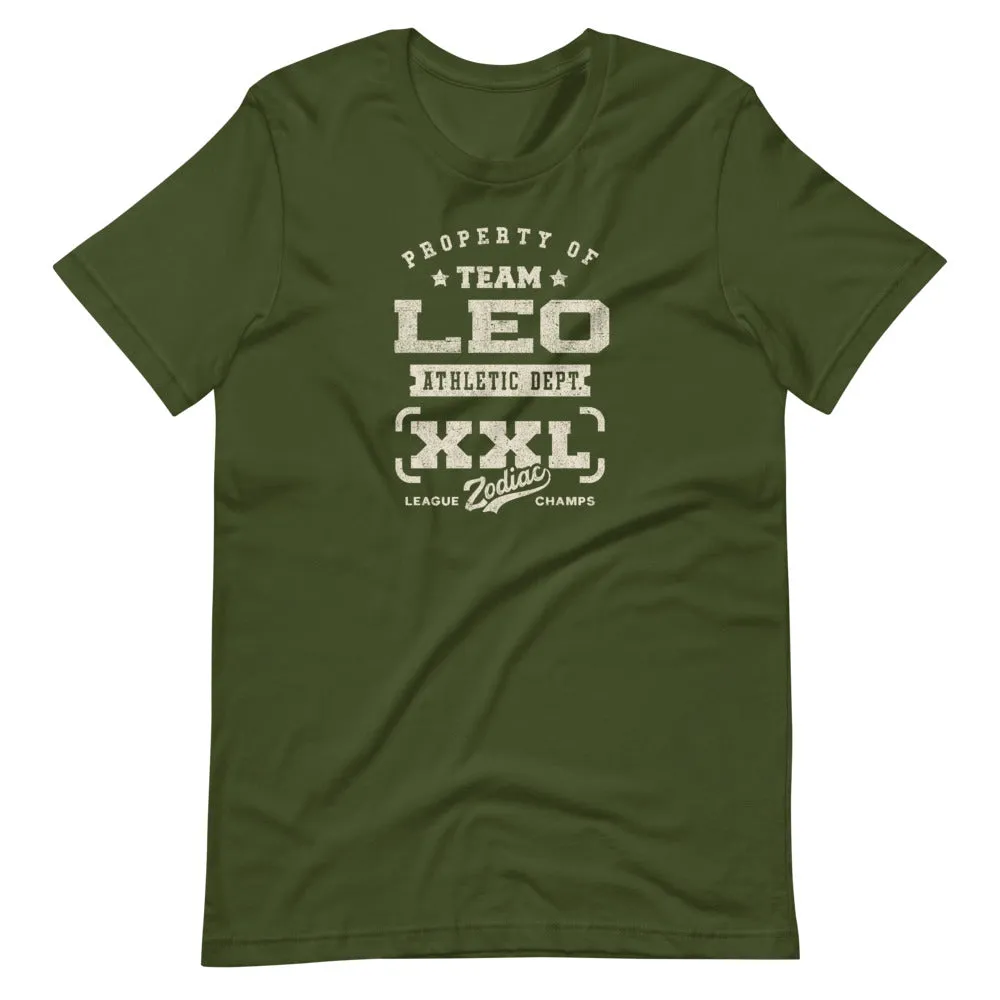 Zodiac Leo Athletic Dept. Short-Sleeve Unisex T-Shirt