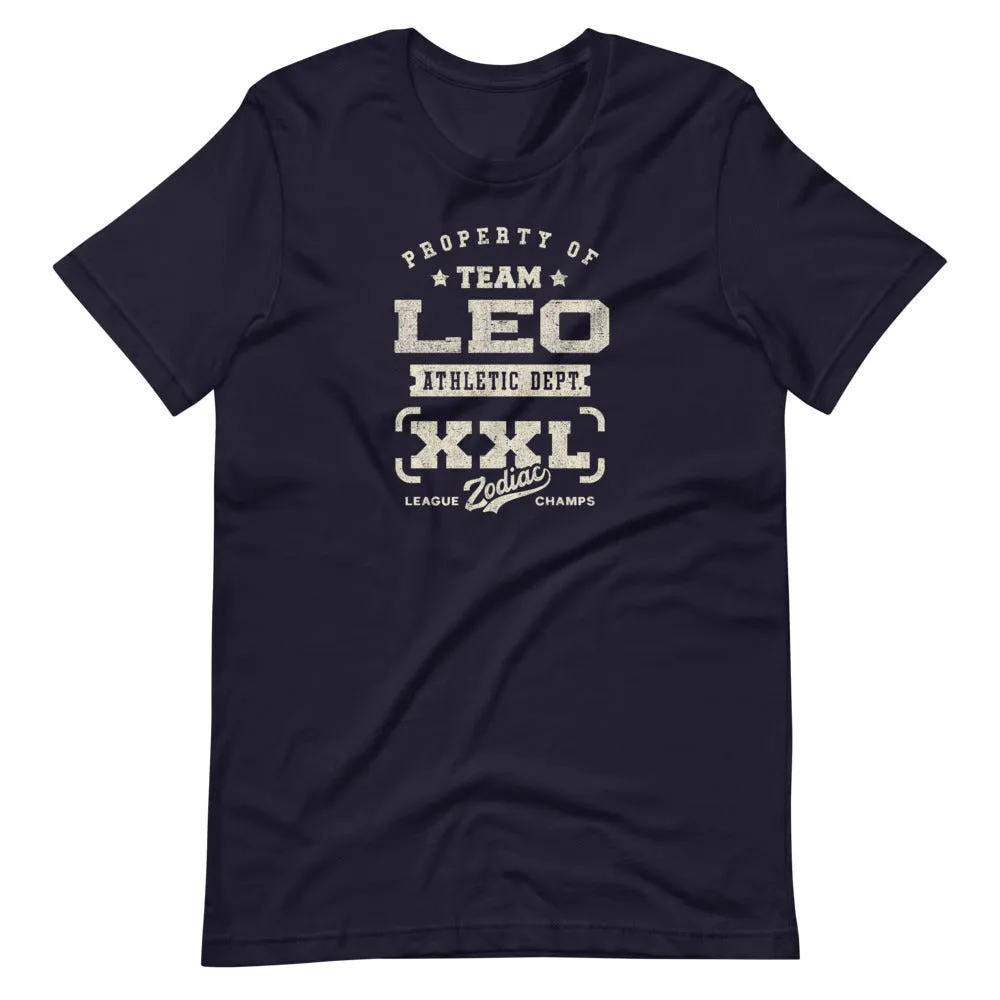 Zodiac Leo Athletic Dept. Short-Sleeve Unisex T-Shirt