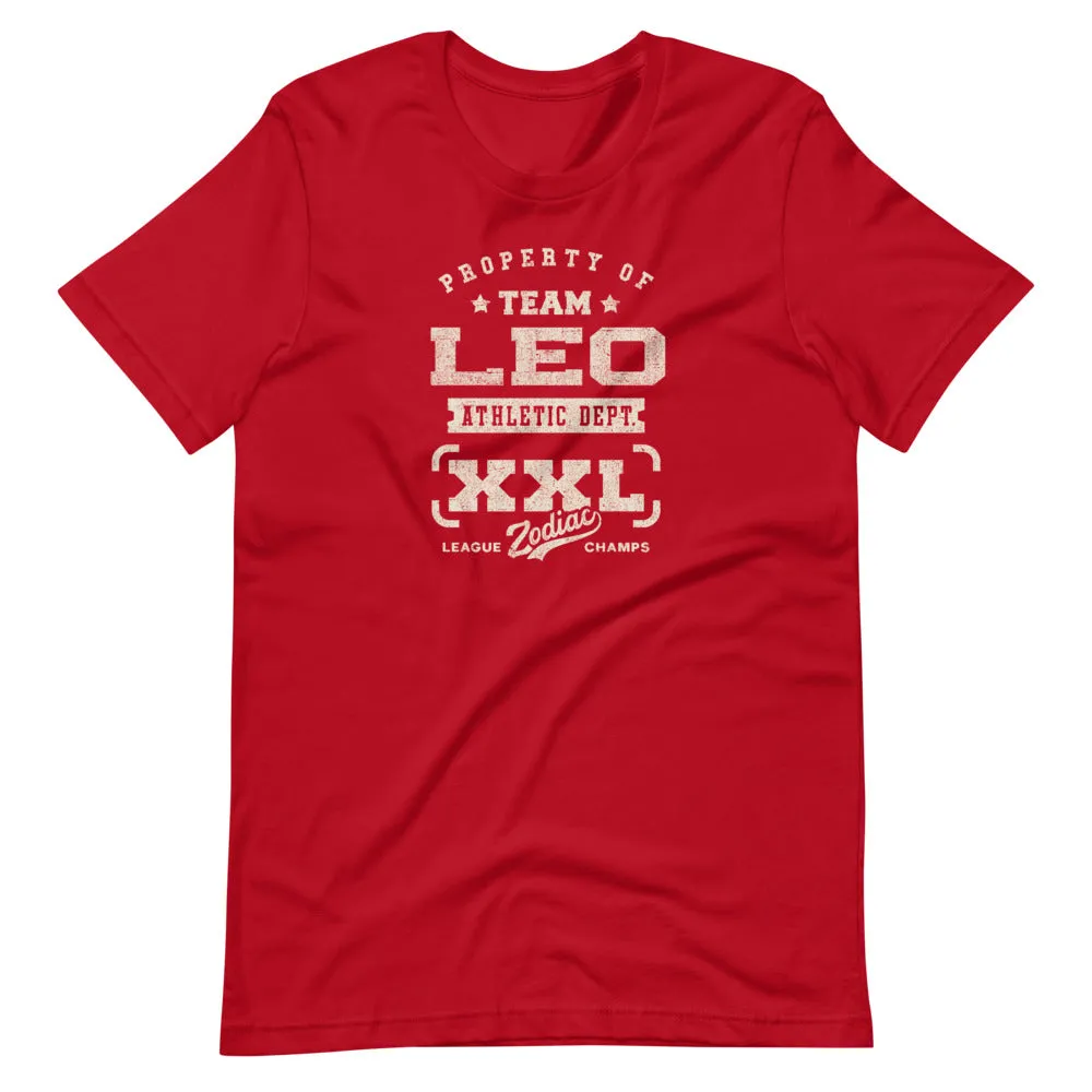 Zodiac Leo Athletic Dept. Short-Sleeve Unisex T-Shirt