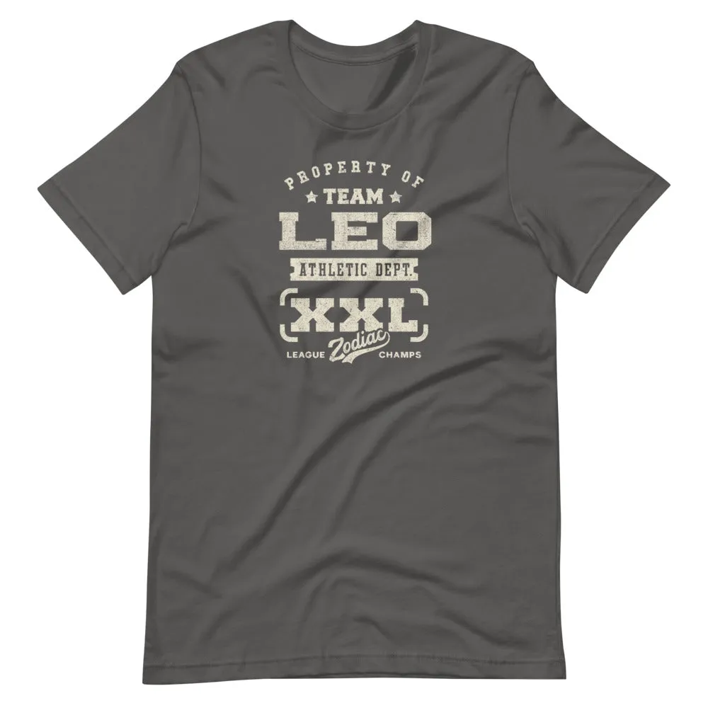 Zodiac Leo Athletic Dept. Short-Sleeve Unisex T-Shirt