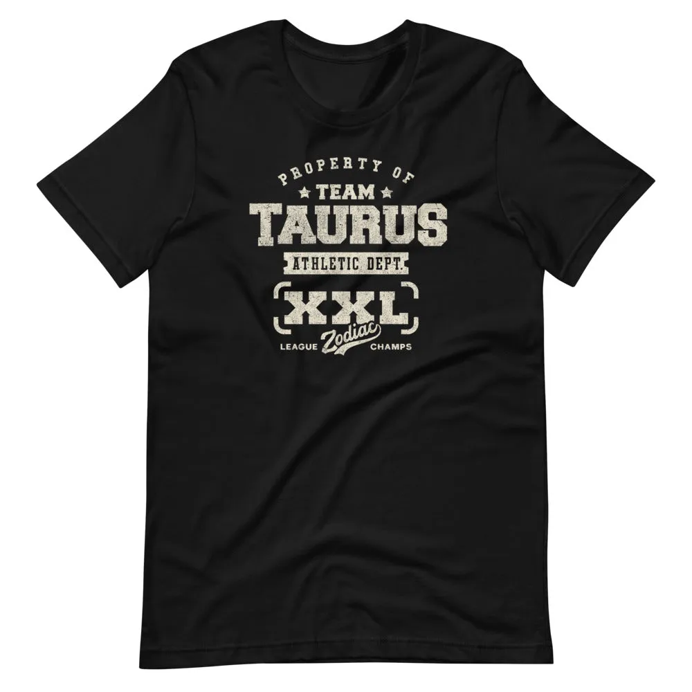 Zodiac Taurus Athletic Dept. Short-Sleeve Unisex T-Shirt