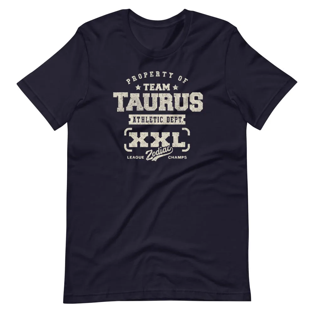 Zodiac Taurus Athletic Dept. Short-Sleeve Unisex T-Shirt