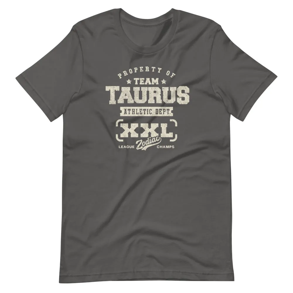 Zodiac Taurus Athletic Dept. Short-Sleeve Unisex T-Shirt