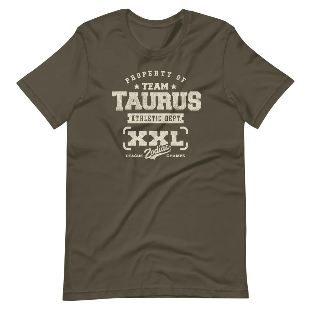Zodiac Taurus Athletic Dept. Short-Sleeve Unisex T-Shirt