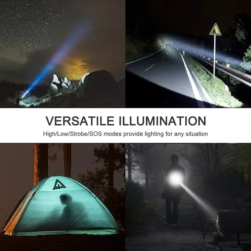 Zoomable High Power LED Camping Torch
